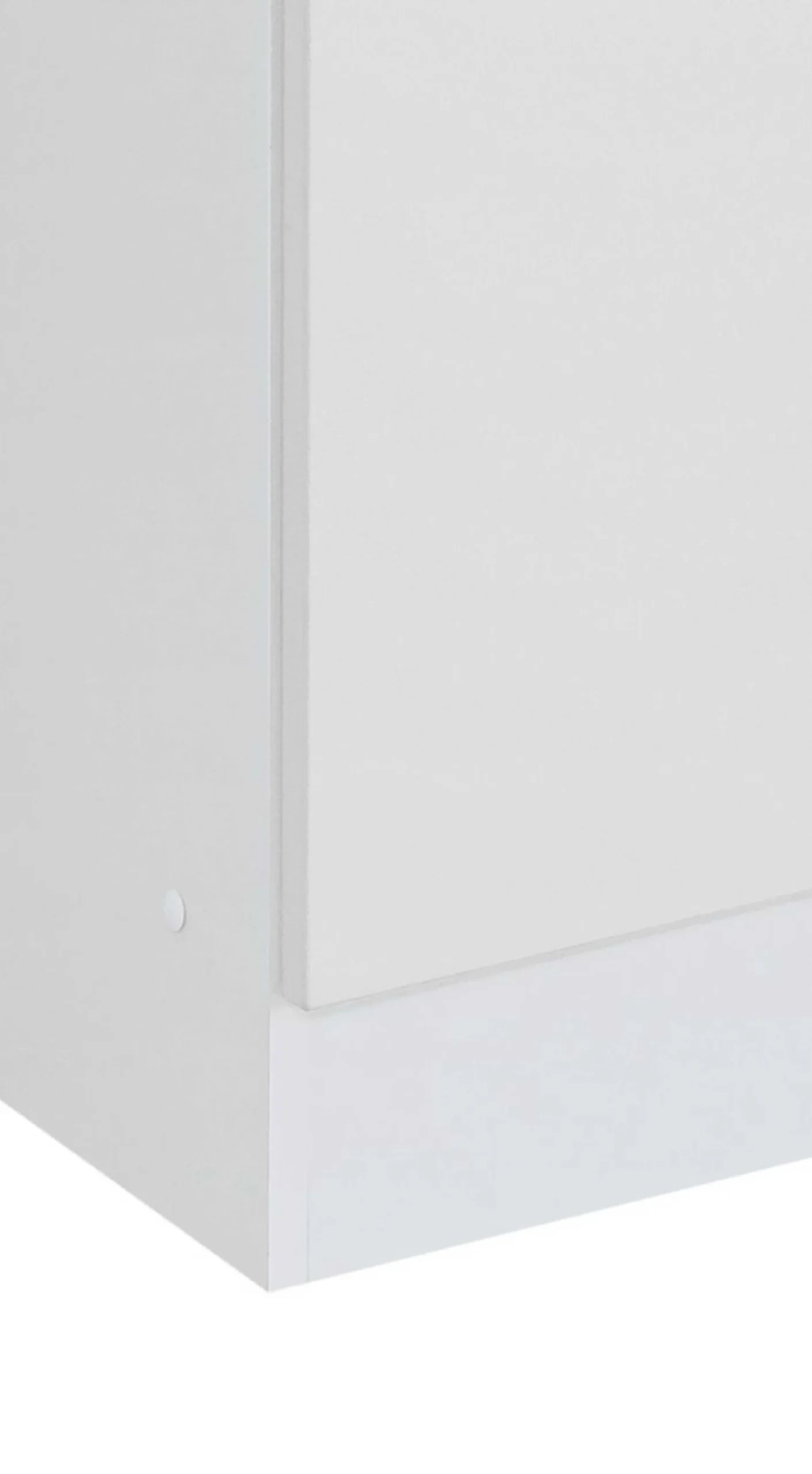 Waschbeckenschrank Ricca 60cm 2 Türen - weiß/hellgrau