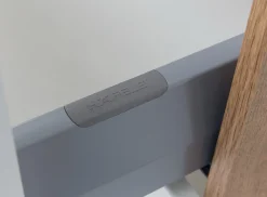 Waschbeckenschrank Sefa 100cm 2 Schubladen - Eiche/Weiß