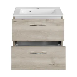 Held Waschbecken-Set Portofino | Waschbecken mit Spüle und Spiegelschrank | Buche-design