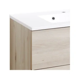 Held Waschbecken-Set Portofino | Waschbecken mit Spüle und Spiegelschrank | Buche-design