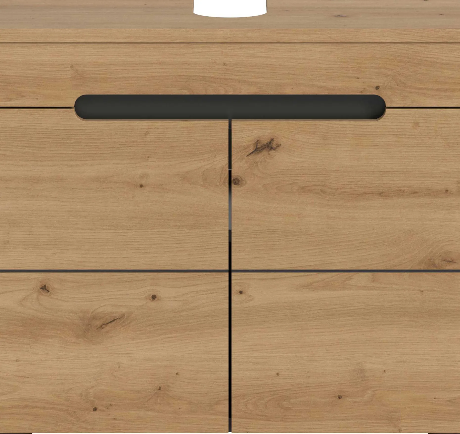 Waschbeckenunterschrank Canu Xonox - basaltgrau, 63x55x34 cm