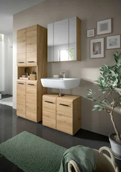 Waschbeckenunterschrank Ice Xonox Artisan Oak 60x54x30 cm