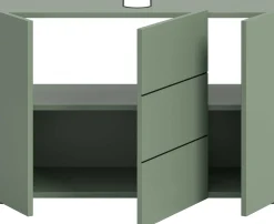 Waschbeckenunterschrank Vira Xonox - Smoke Green - 82x56x34 cm