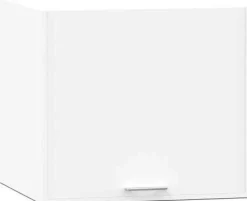 Waschmaschinenschrankaufsatz Linea - 66x67x58cm - 1 Tür - weiß