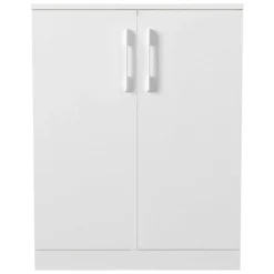 Waschmaschinenschrank Brisa - 70x67x90cm - 2 Türen - weiß