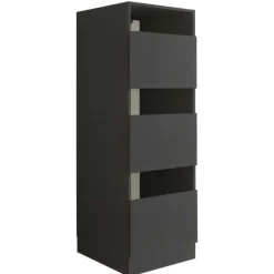 Waschmaschinenschrank-Kombination Laundreezy | 118 x 68 x 200 cm | Anthrazit