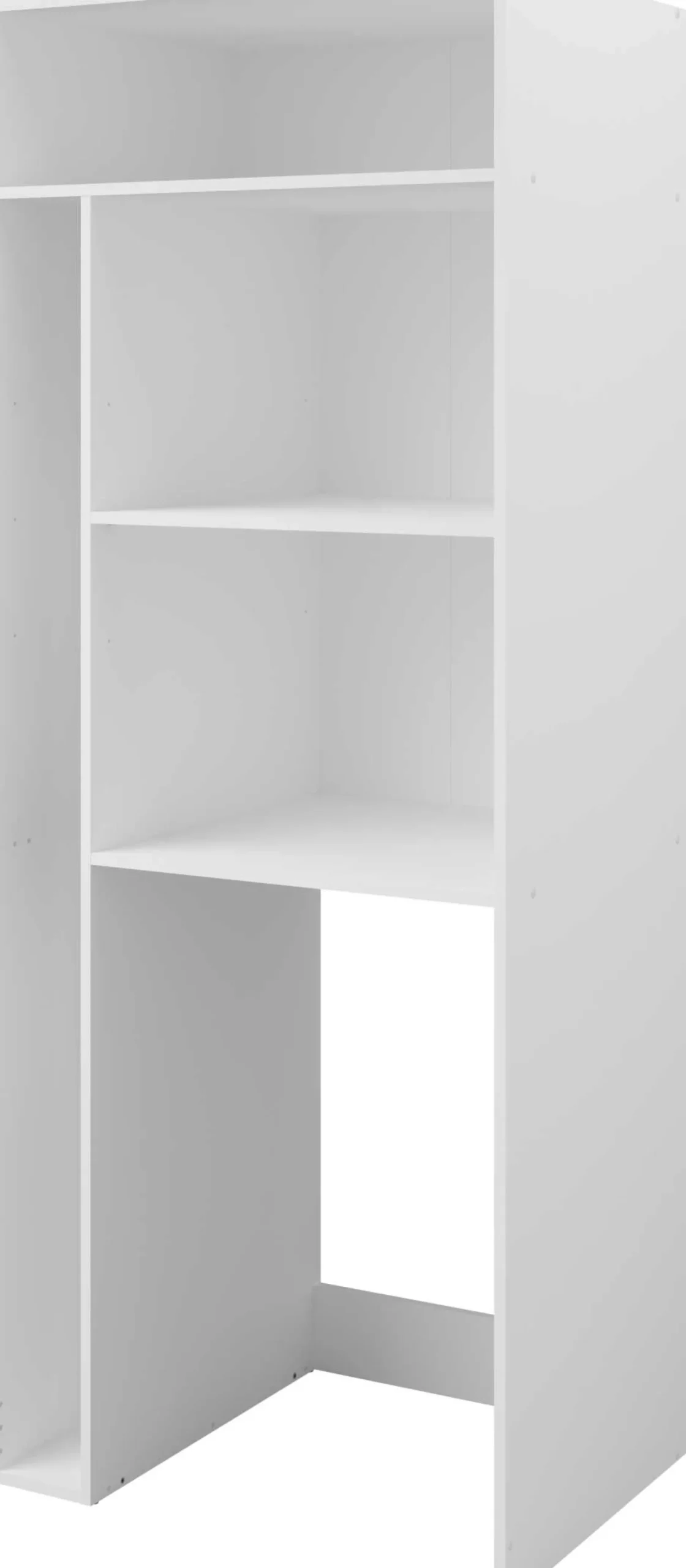 Waschmaschinenschrank Londy - 80x60x203cm - weiß