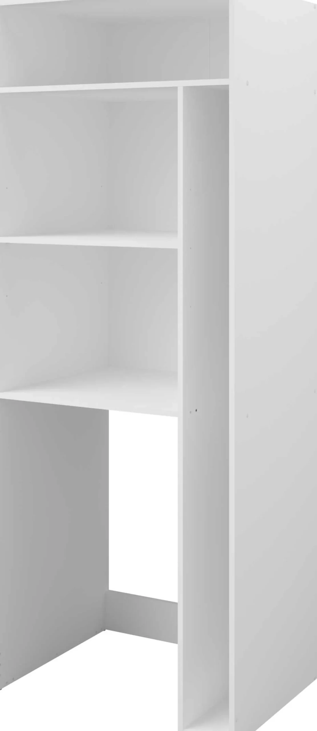 Waschmaschinenschrank Londy - 80x60x203cm - weiß