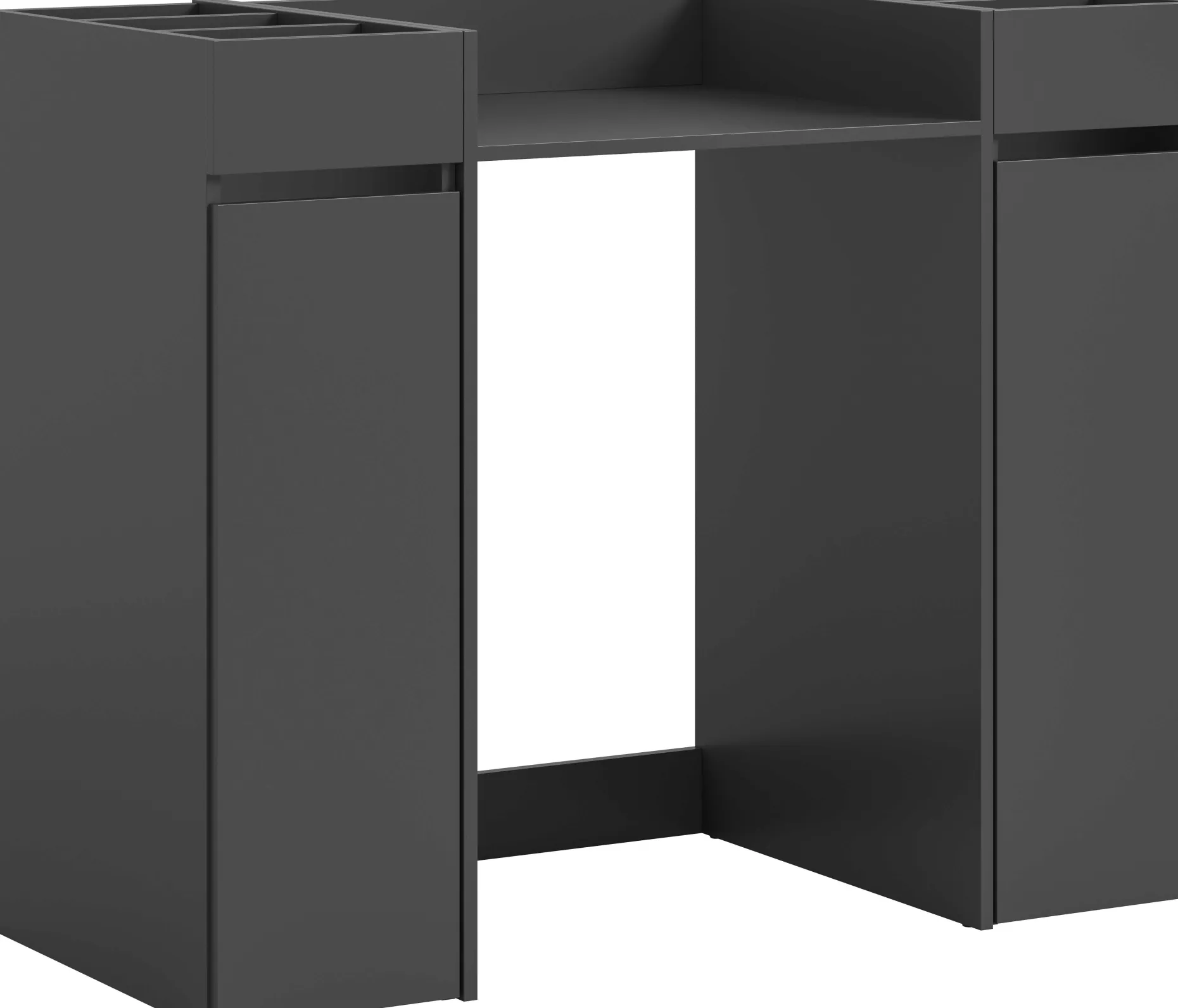 Waschmaschinenumbau Free Xonox - Anthrazit - 124x101x60 cm