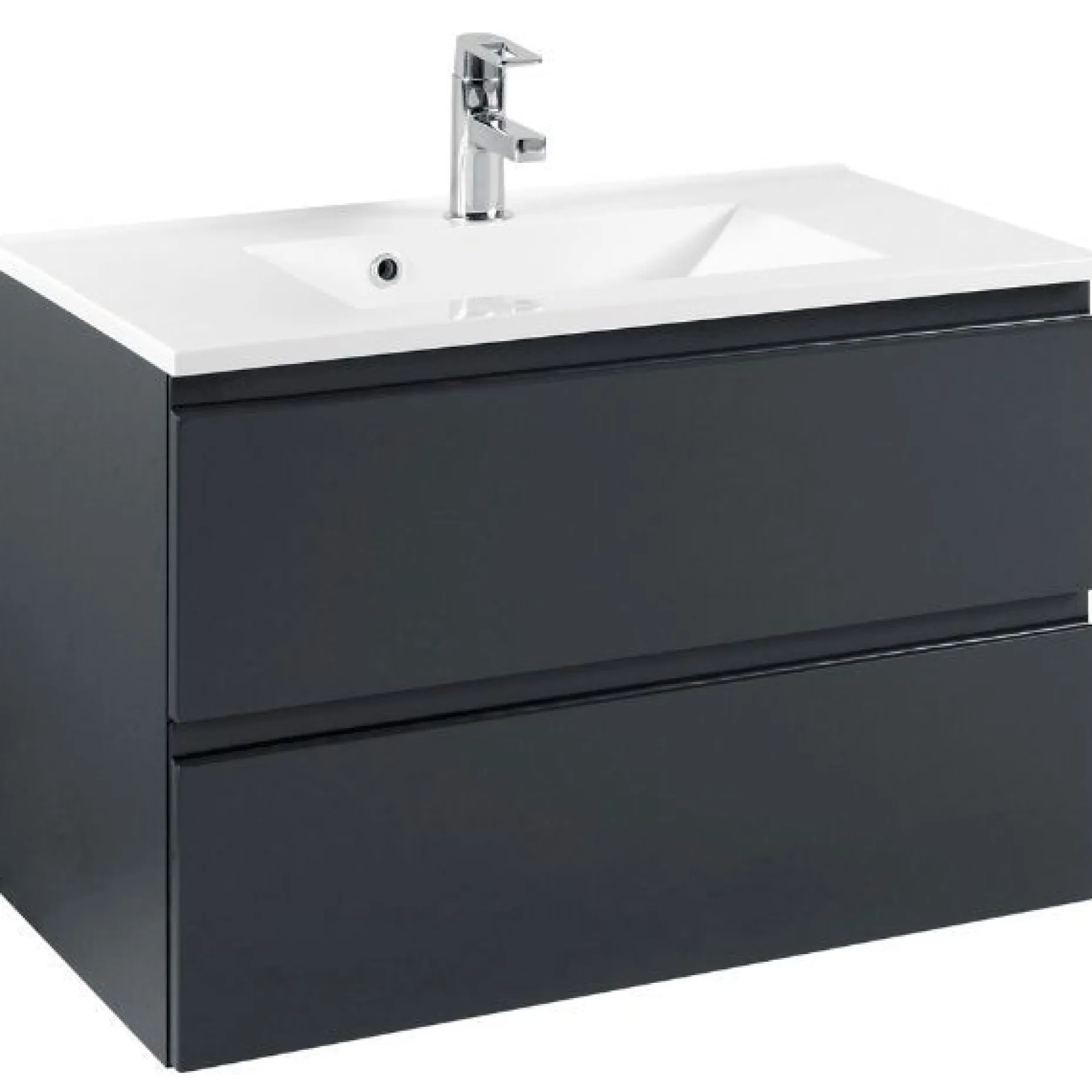 Waschtisch Cardiff | 80 x 47 x 56 cm | Grau