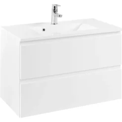 Waschtisch Cardiff | 80 x 47 x 56 cm | Weiß