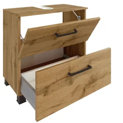 Held Waschtisch-Set Manchester | Waschtischschrank und Spiegelschrank | Wotan Oak Design