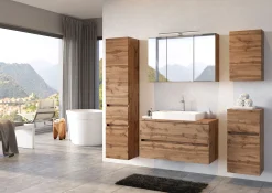 Held Waschtisch-Set Pienza | Spiegelschrank, Waschtischunterschrank | Wotan Oak Design