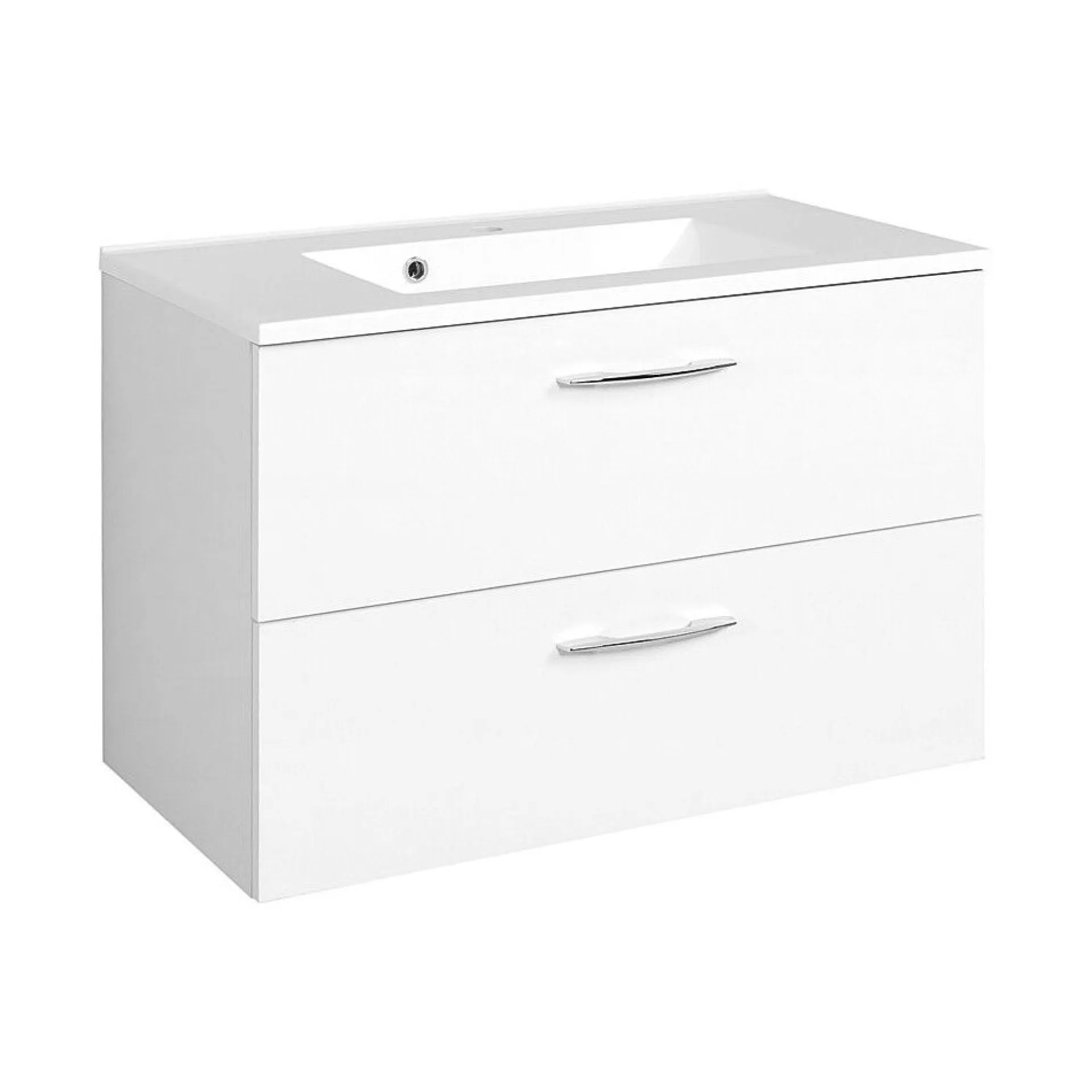 Held Waschtisch-Set Portofino | Waschtisch mit Waschbecken und Spiegelschrank |