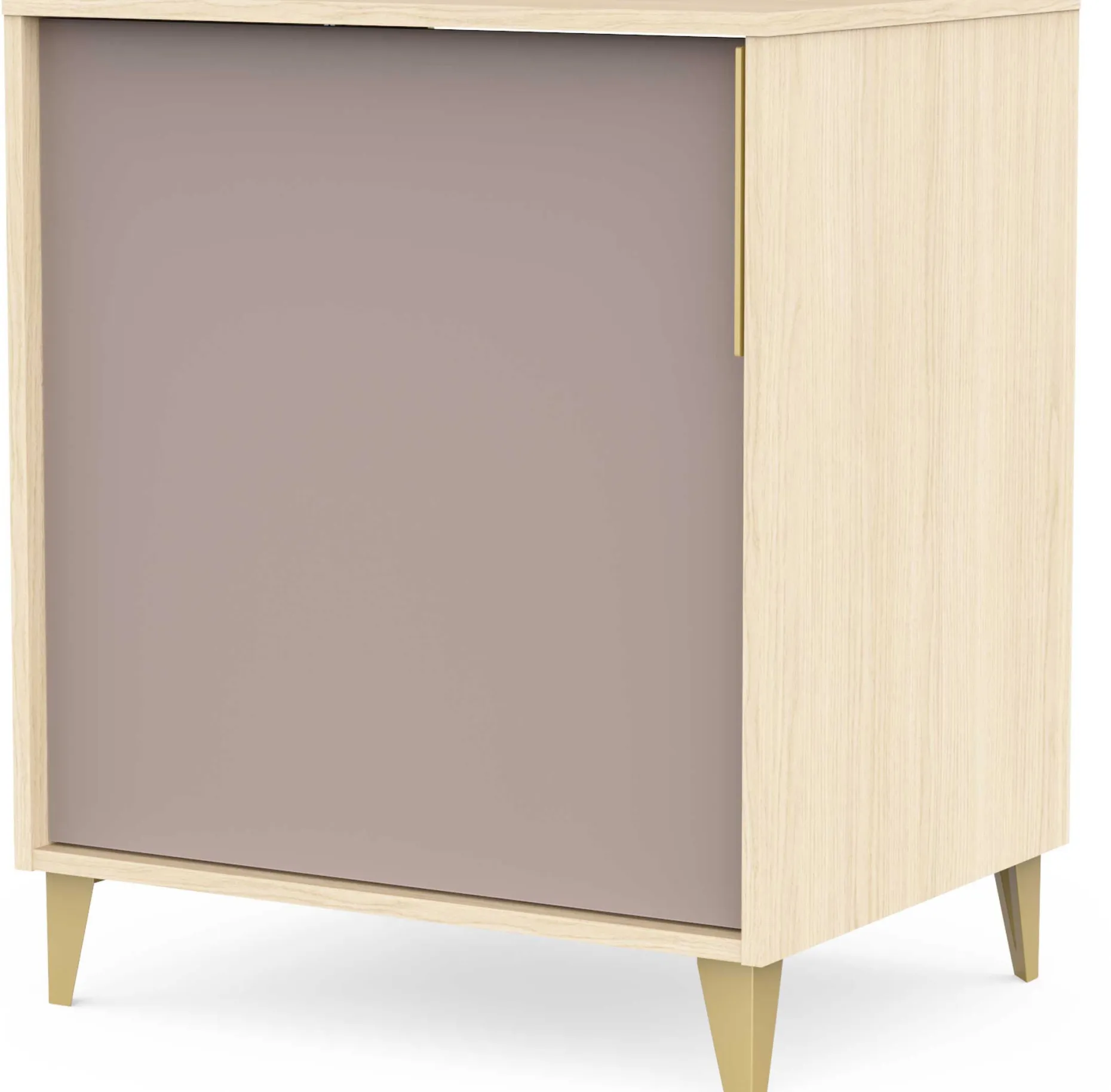 Waschtischunterschrank Azul - 60x47x71cm - 1 Tür - beige