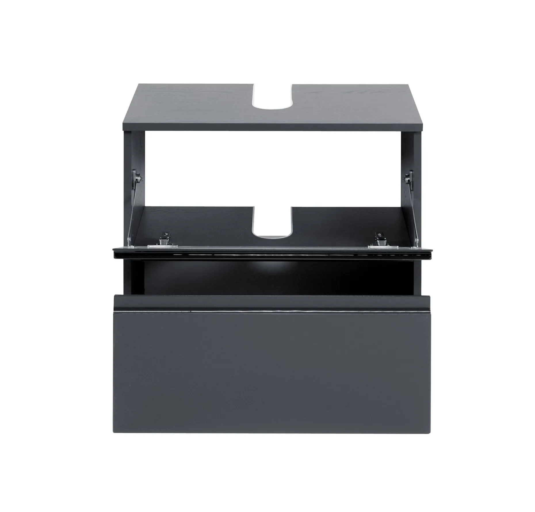 Waschtischunterschrank Cardiff | 60 x 35 x 53 cm | Grau