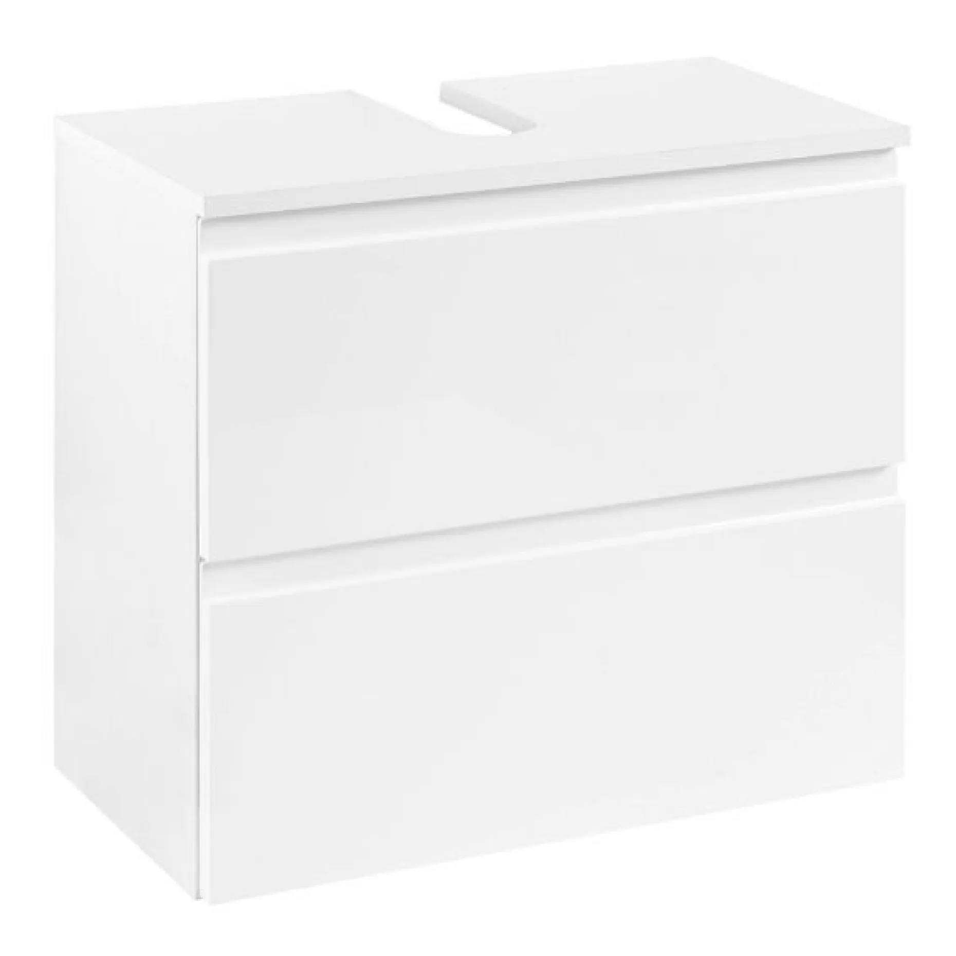 Waschtischunterschrank Cardiff | 60 x 35 x 53 cm | Weiß