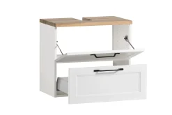 Waschtischunterschrank Meran | 60 x 35 x 55 cm | Weiß