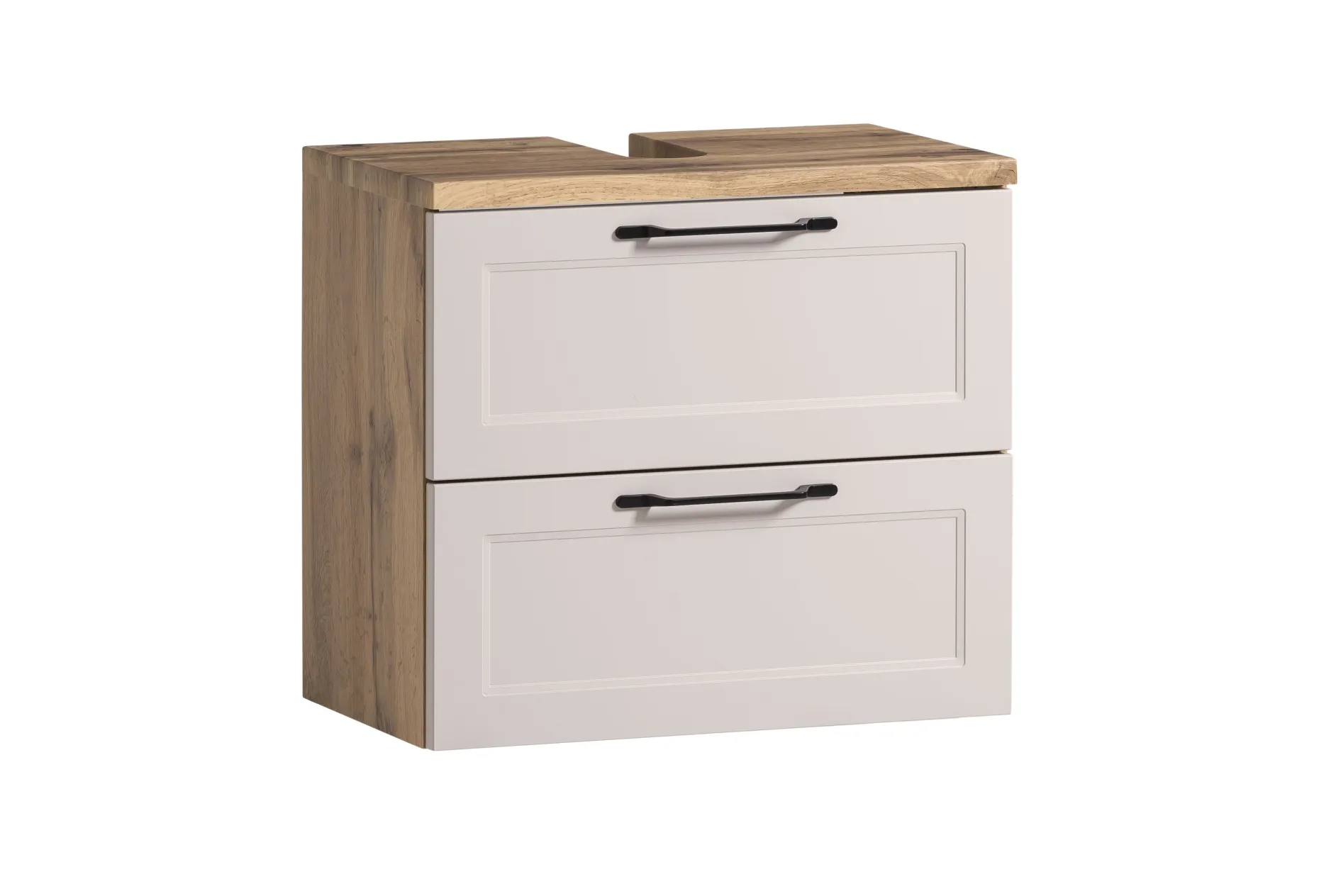 Waschtischunterschrank Meran | 60 x 35 x 55 cm | Farbe Kaschmir