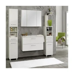 Waschtischunterschrank Portofino | 80 x 47 x 54 cm | Weiß