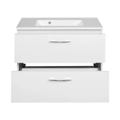 Waschtischunterschrank Portofino | 80 x 47 x 54 cm | Weiß