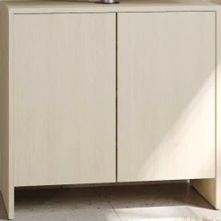 Waschtischunterschrank Puma - 64x33x61cm - 2 Türen - Eiche
