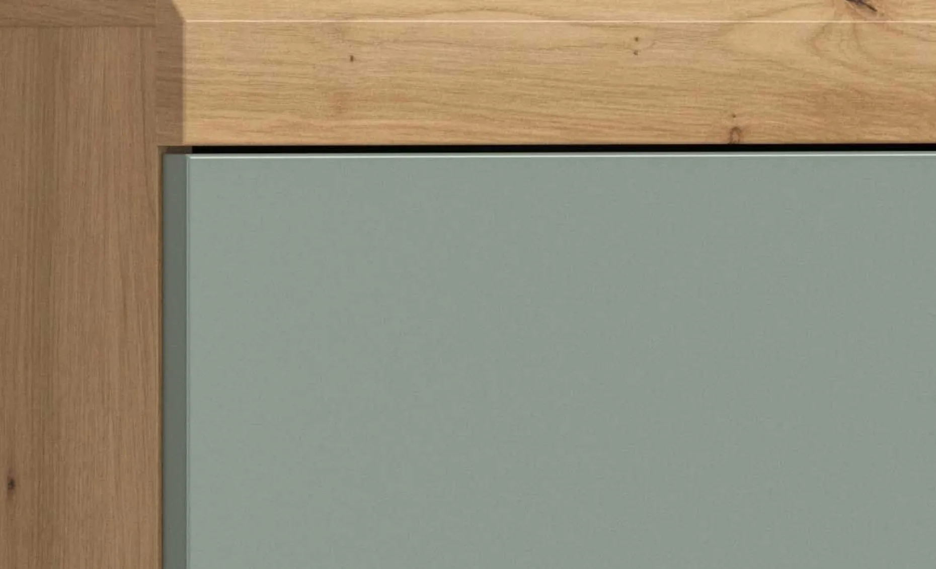Waschtischunterschrank Scout Xonox - Sagegrün Artisan Eiche - 60x56x34 cm