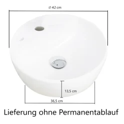 Waschtischunterschrank Vikas 61cm 2 Schubladen - Eiche