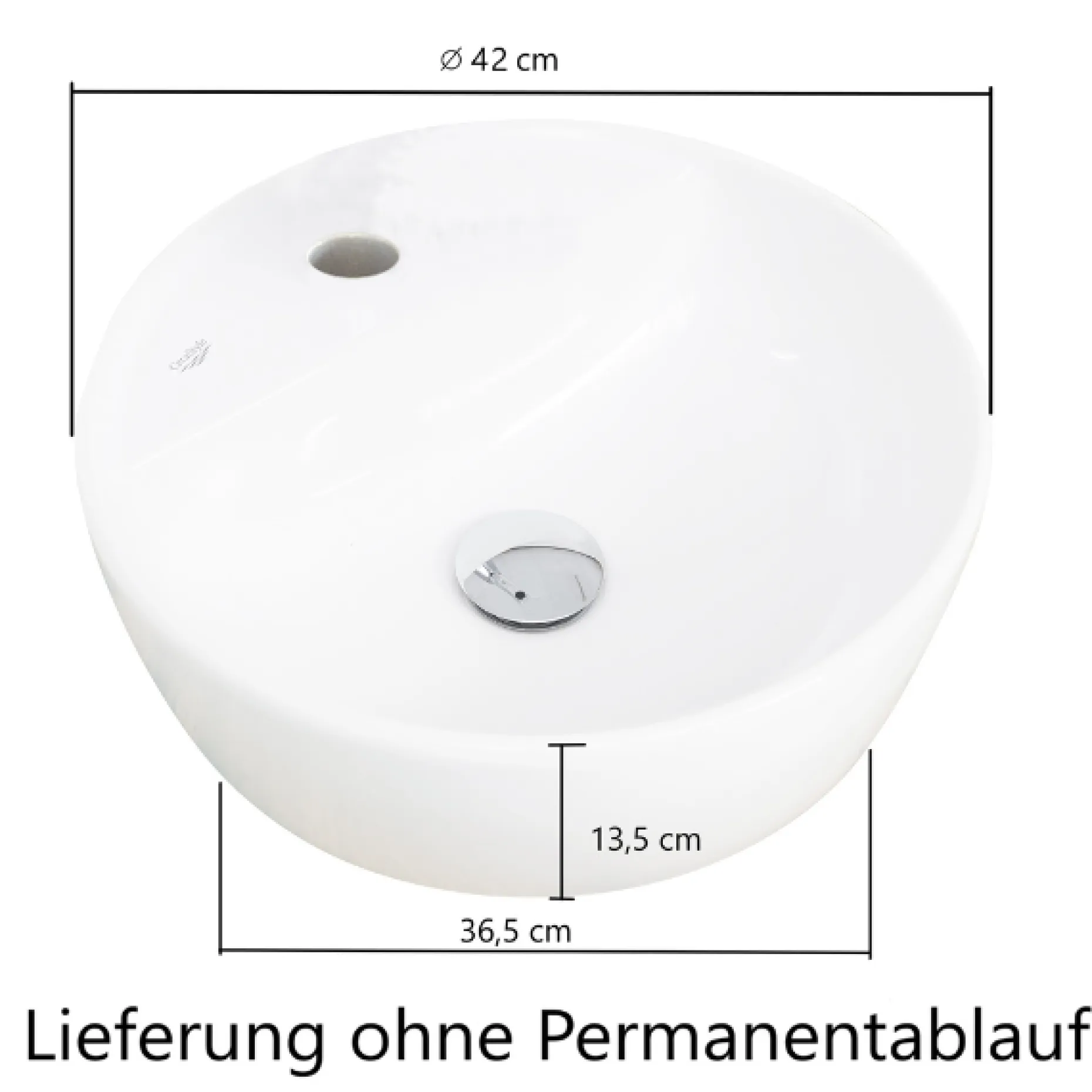 Waschtischunterschrank Vikas 121cm 4 Schubladen - anthrazit/gelb