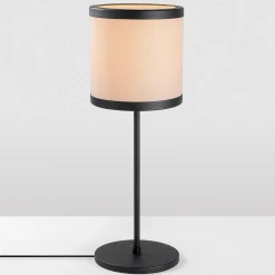 Emob Way Tischlampe | METALLGEHÄUSE | Schwarz, Weiß