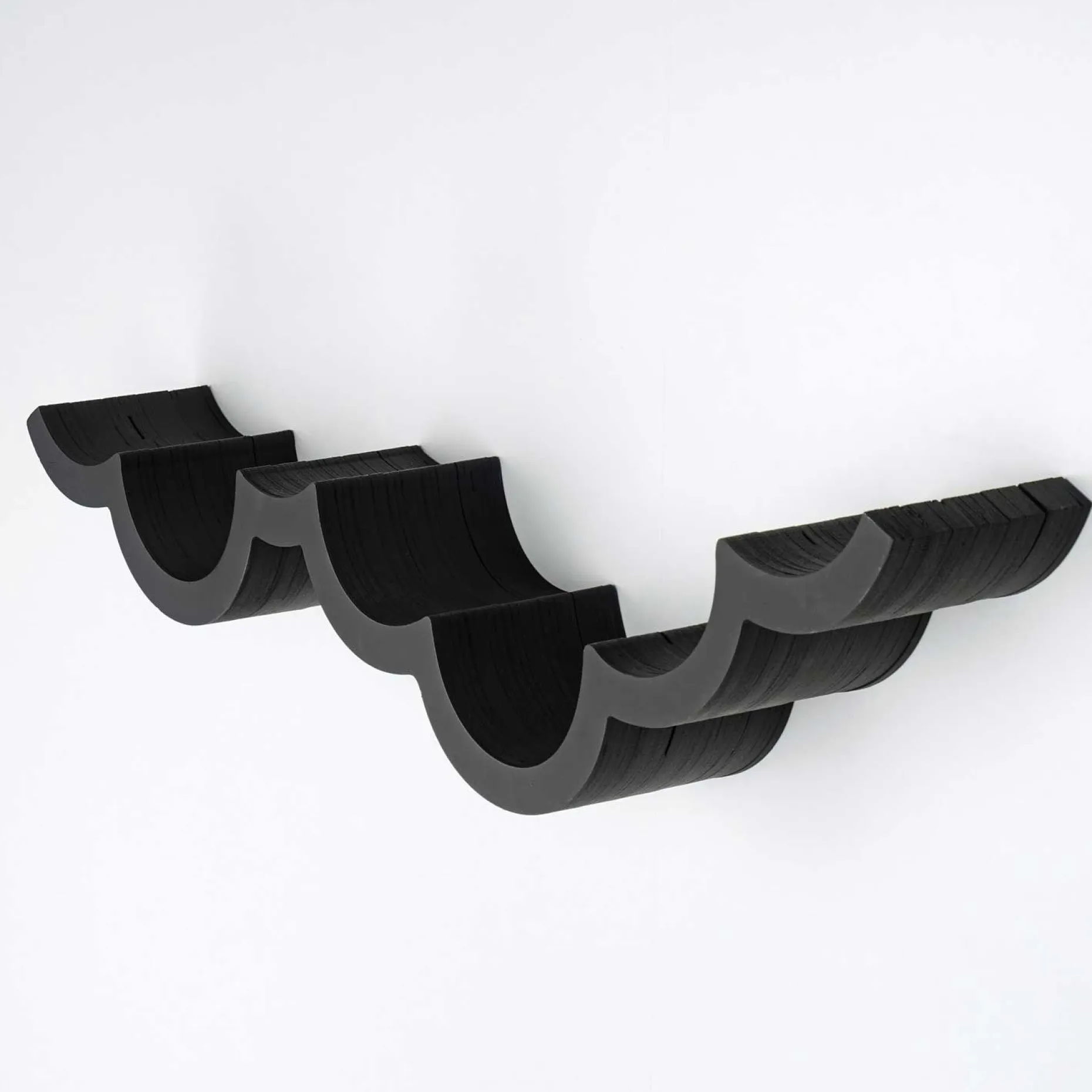 Wc018 Toilettenpapierhalter | HOLZ | Schwarz