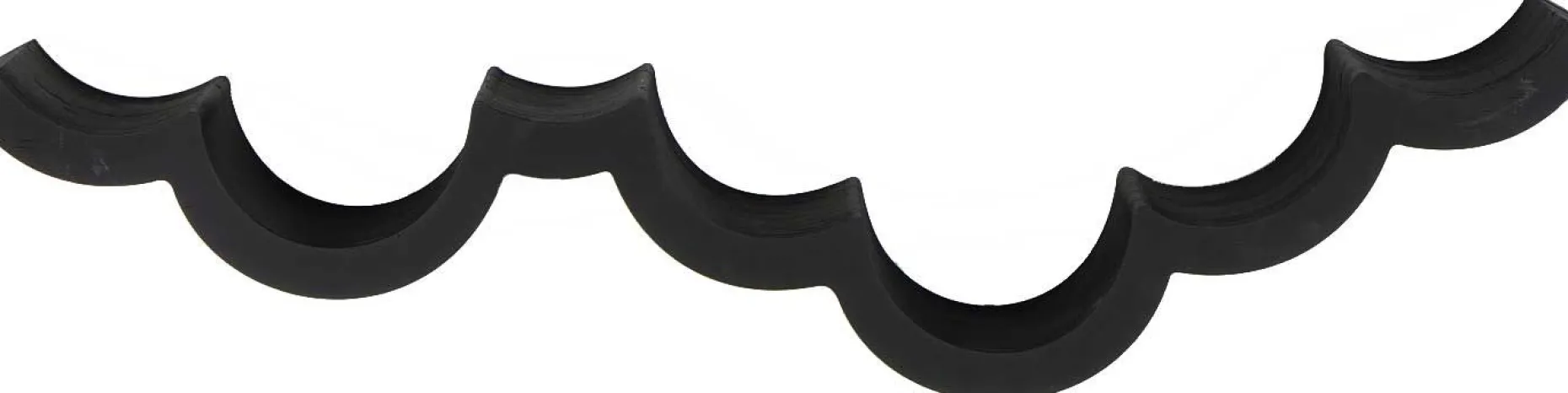 Wc018 Toilettenpapierhalter | HOLZ | Schwarz