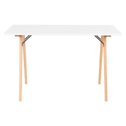 House Nordic er Vojens-Schreibtisch - 120x60x75 cm | MDF, Rubberwood
