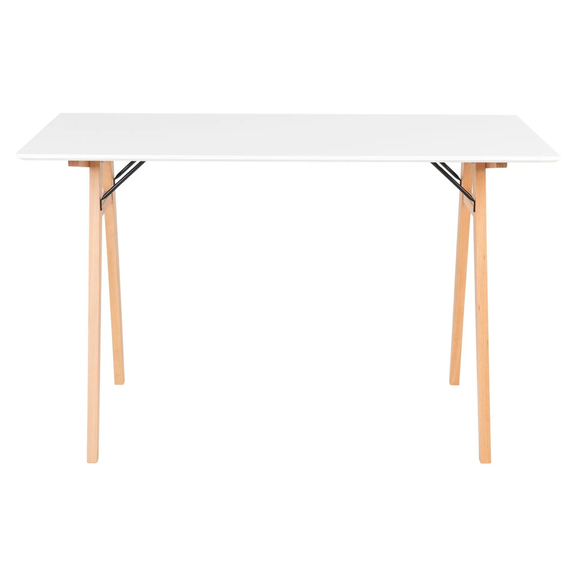 House Nordic er Vojens-Schreibtisch - 120x60x75 cm | MDF, Rubberwood