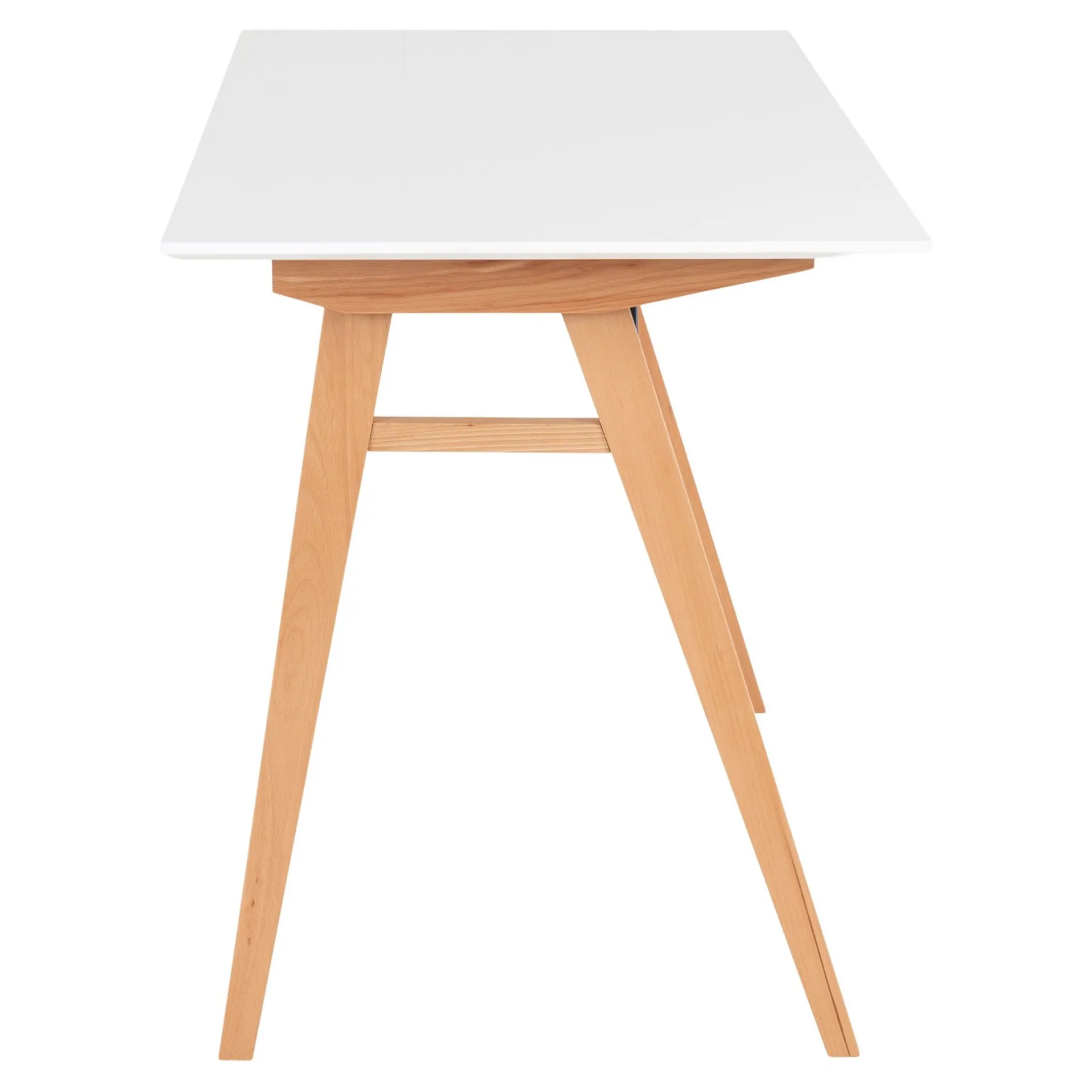 House Nordic er Vojens-Schreibtisch - 120x60x75 cm | MDF, Rubberwood