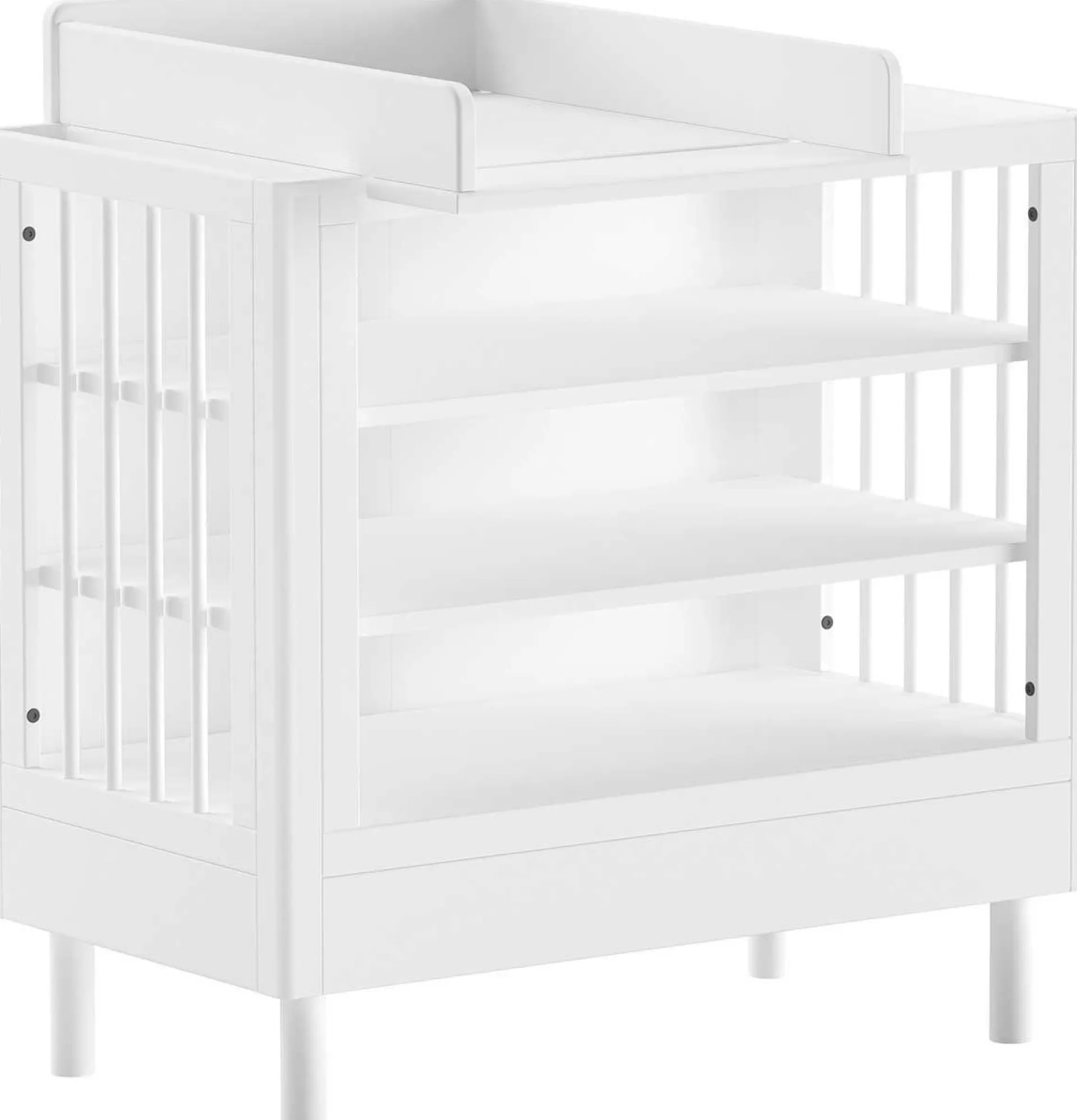 Vipack Wickeltisch mit Wickeltisch Forrest - 100x72,5x107,5cm - buche