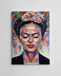 Emob Wirtz Dekoratives Leinwandbild | 50 % BAUMWOLLE / 50 % POLYESTER | 50 x 70 cm