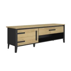 Gautier - Gami Wohnzimmerset Cork | Couchtisch, TV-Schrank, Sideboard | Gold Oak Design