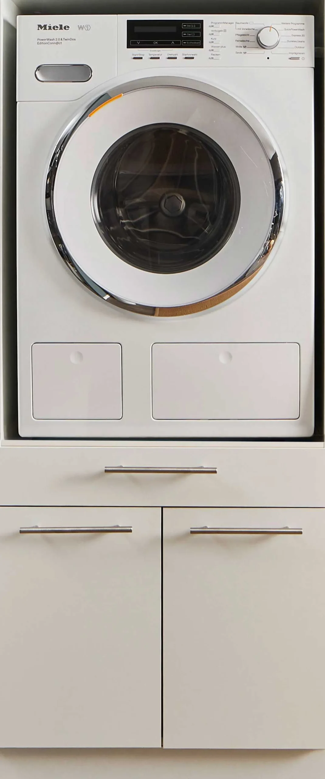 Wäscheschrank Laundreezy | 68 x 68 x 162 cm | Weiß