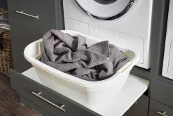 Wäscheschrank Laundreezy | 68 x 68 x 162 cm | Anthrazit