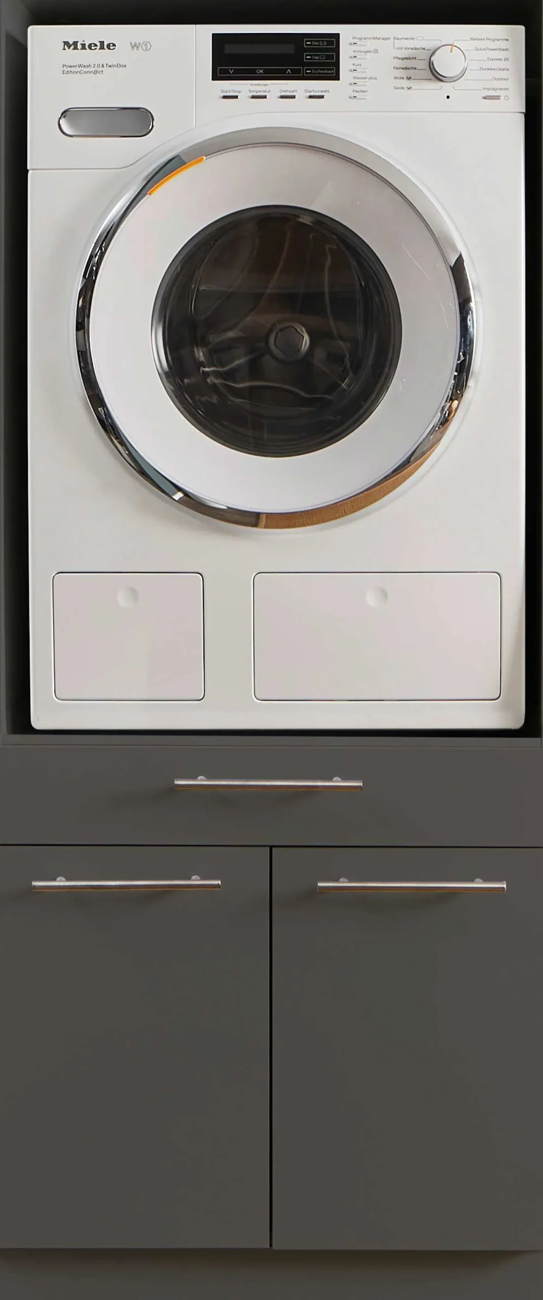 Wäscheschrank Laundreezy | 68 x 68 x 162 cm | Anthrazit
