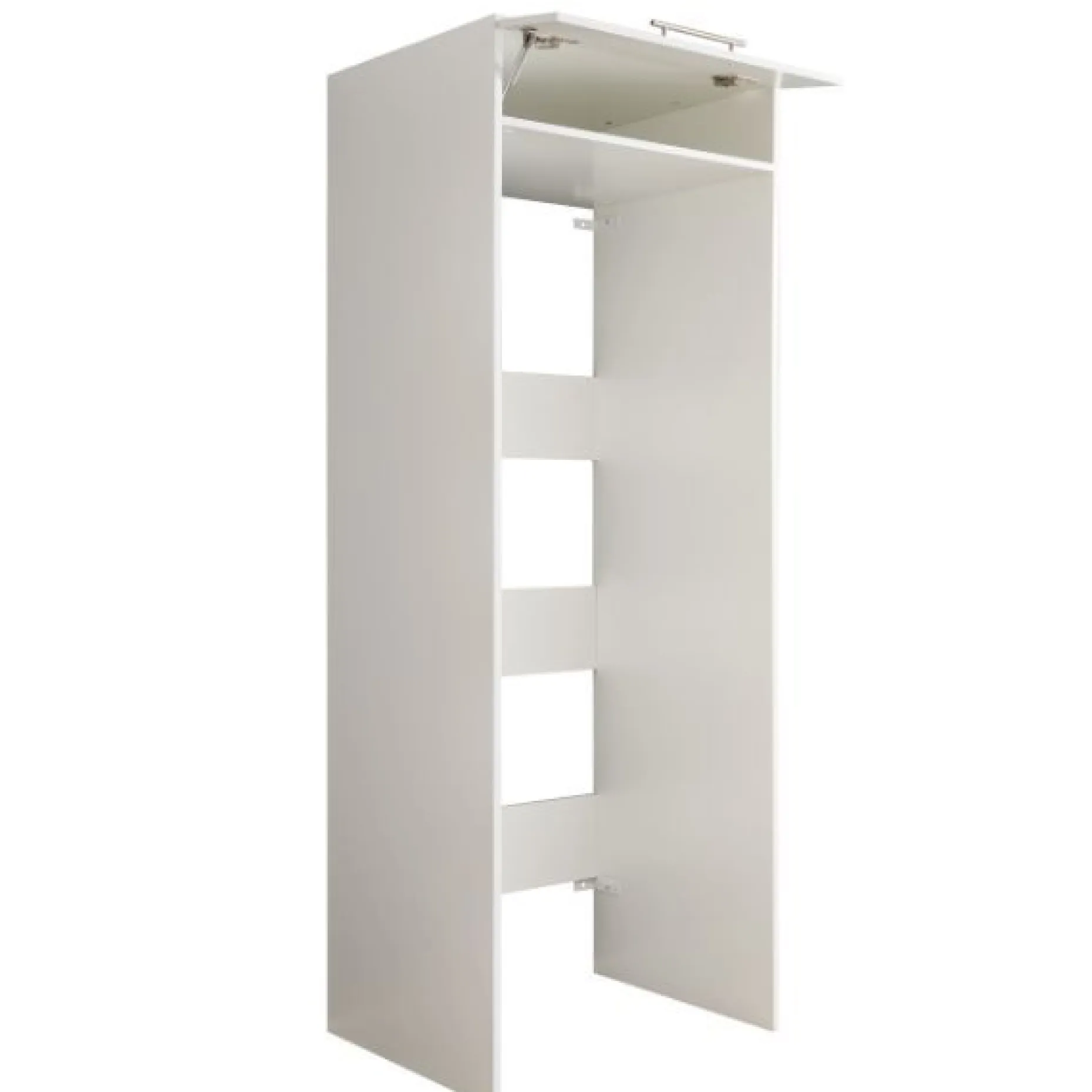 Wäscheschrank Laundreezy | 68 x 68 x 200 cm | Weiß