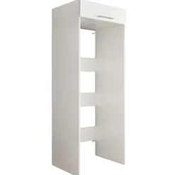 Wäscheschrank Laundreezy | 68 x 68 x 200 cm | Weiß
