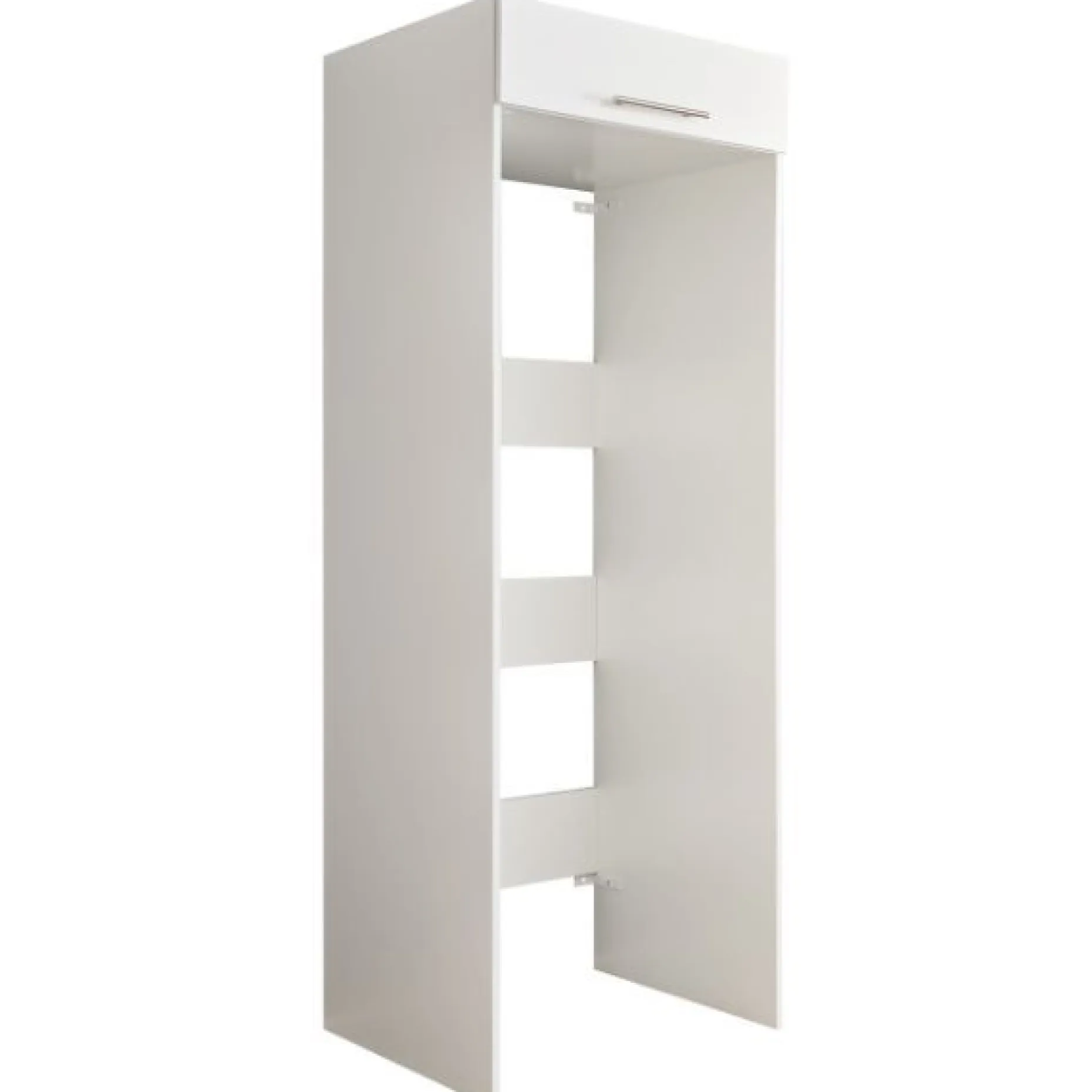 Wäscheschrank Laundreezy | 68 x 68 x 200 cm | Weiß