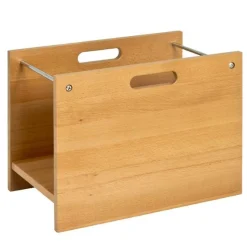 Haku Zeitschriftenständer | 40 x 25 x 30 cm | Buchenholz