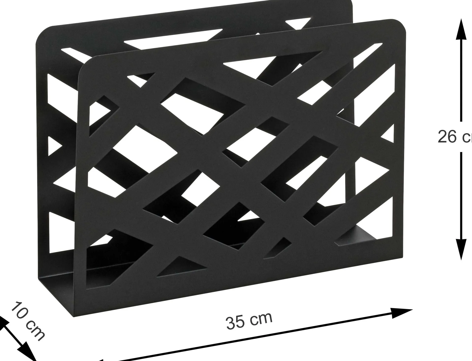 Haku Zeitungsständer | 35 x 10 x 26 cm |